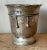 Farmhouse Vintage Boho Hammered Aluminum Ice Bucket For Sale - Image 3 of 7