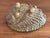 1980s 1980s Natural Abalone Shell Bowl on Acrylic Feet For Sale - Image 5 of 6