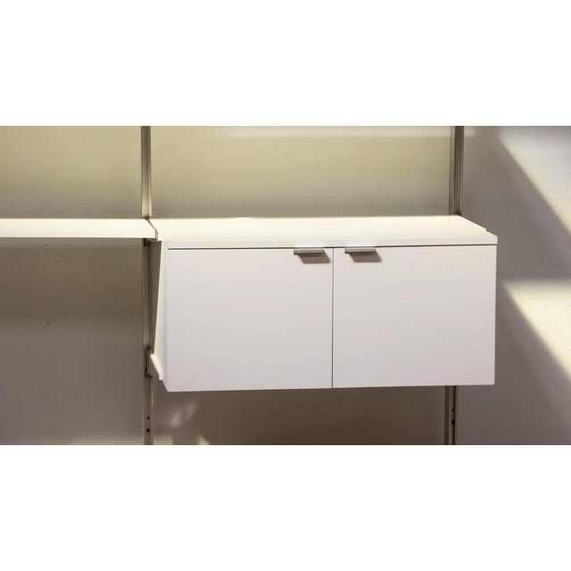 George Nelson Aluminum CSS Wall Bookcase by George Nelson for Herman Miller For Sale - Image 4 of 10