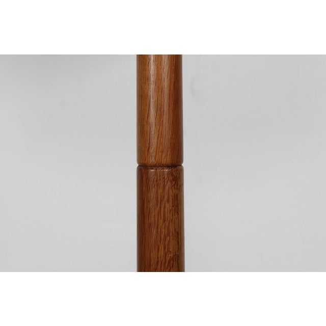 Fog & Mørup Danish Floor Lamp in Hand-Turned Teak by Lisbeth Brams for Fog & Mørup, 1960s For Sale - Image 4 of 14