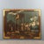Unknown, Architecture and Characters, Oil on Canvas For Sale - Image 14 of 14