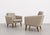 Pair - Danish Mid Century Modern Teak + Wool Armchairs, C. 1960’s For Sale - Image 12 of 14