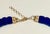 Metal The Cleopatra Lapis Collar Necklace With Diamonds & 14k Gold For Sale - Image 7 of 8