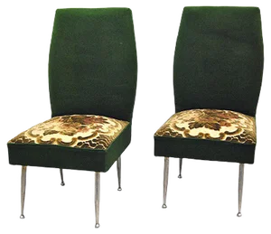 Set of Vintage Armchairs, 1950s
