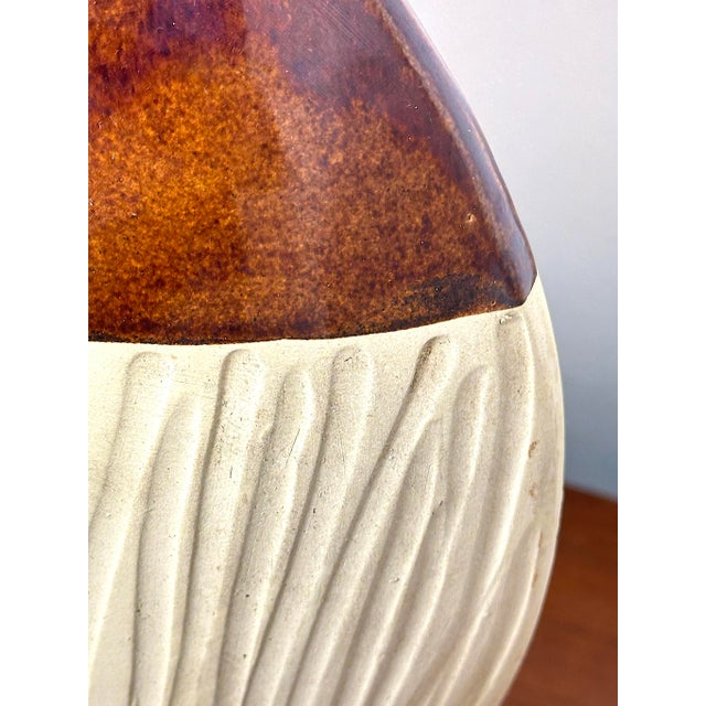 Ceramic Vintage Sculptural Ceramic Vase, Italy, 1970s For Sale - Image 7 of 10