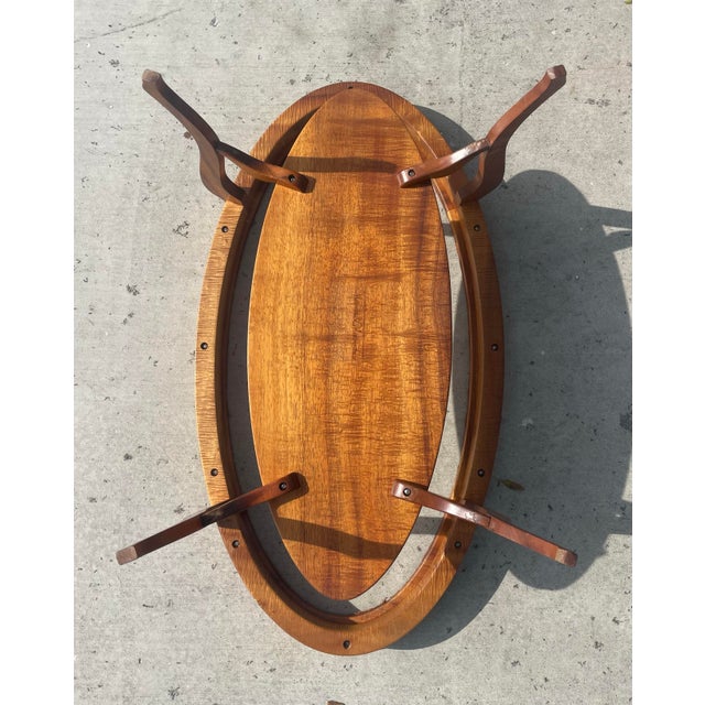 Martin & MacArthur Vintage Koa Wood Coffee Table For Sale - Image 12 of 13