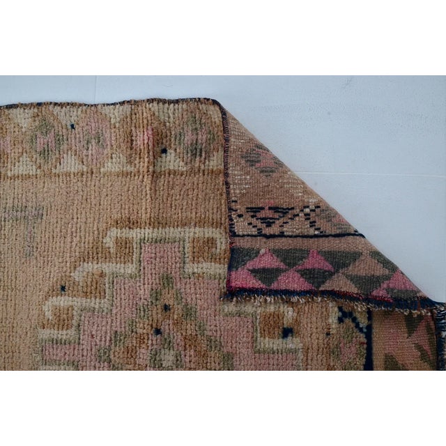 Decorative Handknotted Wool Runner For Sale In Phoenix - Image 6 of 10