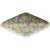 Large Venetian Multi-Colored Glass Flower Ceiling Light from Barovier & Toso, 1960s For Sale - Image 12 of 12