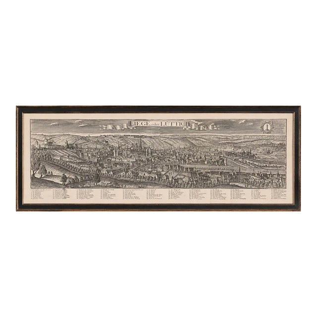 Late 19th Century French Framed Paper Engraving For Sale