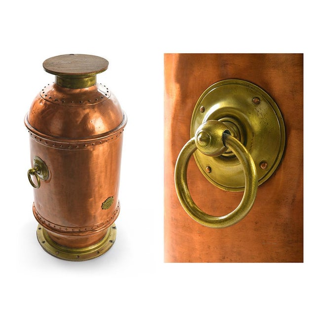 Copper Alambic of Boilermaking "Maresté Cognac". This piece is designed in the style of the selected designer and/or...