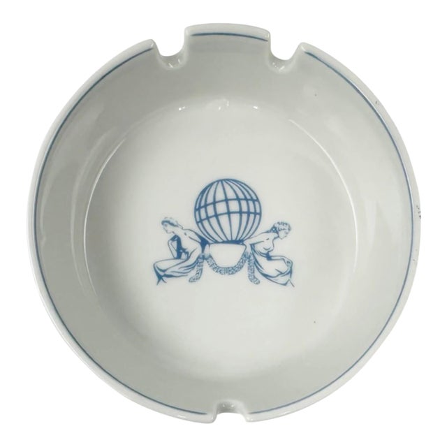 Vintage Ciga Hotels Italy Schönwald Germany Porcelain Ashtray Compagnia Alberghi For Sale