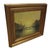 Art Deco 1980s Gold Gilt Carved Venice Water Way Bridge Framed Oil Painting For Sale - Image 3 of 9