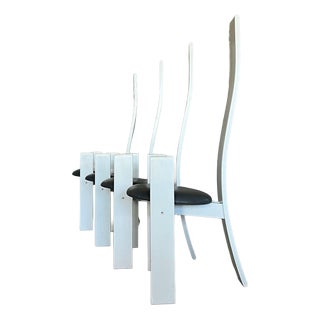 Golem Chairs by Vico Magistretti for Carlo Poggi Pavia, 1968, Set of 4 For Sale