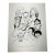 1992 Montblanc De La Culture Hirschfeld Print For Sale
