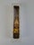 Vintage Czech Hand-Painted Golden Glass Christmas Tree Topper, 1970s For Sale - Image 12 of 13