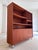Teak Bookcase with Fold-Out Compartment, Denmark For Sale - Image 3 of 11