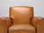 1930s Pair of Art Deco French Leather Club Chairs For Sale - Image 5 of 12
