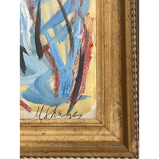 Contemporary Abstract Paintings Mariana Shilga - Set of 2 For Sale - Image 4 of 6