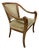 Antique Armchair in Velour, 1900s For Sale