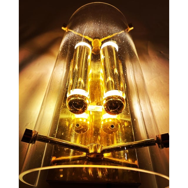 Vintage Wall Light from Glashütte Limburg, 1970s For Sale - Image 11 of 12