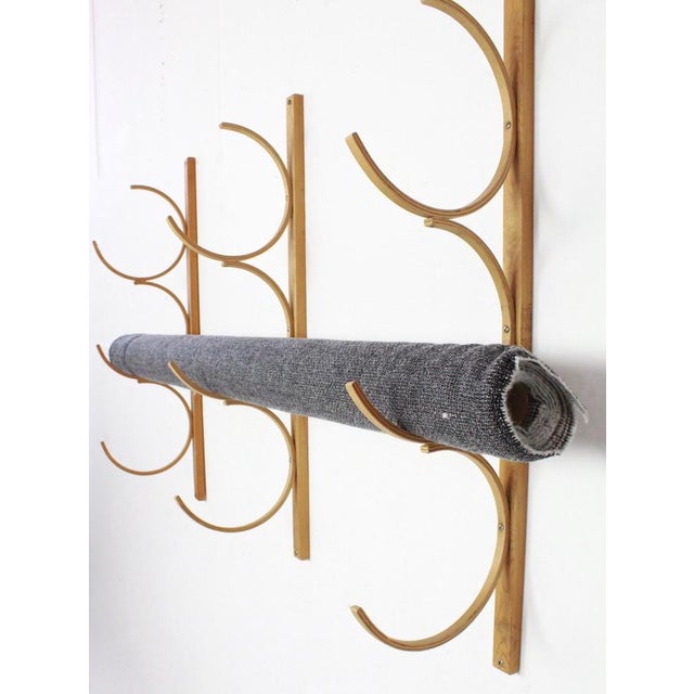Wood Vintage Architects Holders, Denmark, 1960s, Set of 3 For Sale - Image 7 of 7