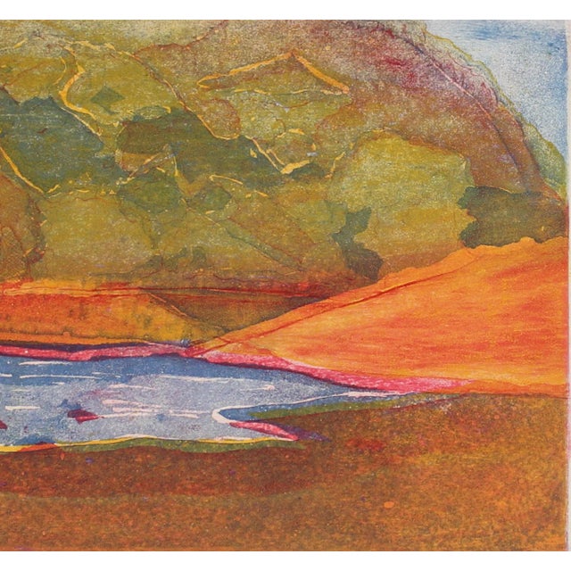 This 1981 etching on paper is by Bay Area painter and sculptor Laura Lengyel (b. 1946). She studied at Oakland’s Mills...