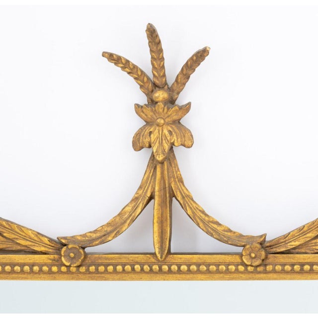 Traditional George III Style Giltwood Framed Mirror For Sale - Image 3 of 5