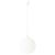 Glass Satellite Ceiling Lamp in Opaline Glass attributed to Vilhelm Wohlert, 1960s For Sale - Image 7 of 7