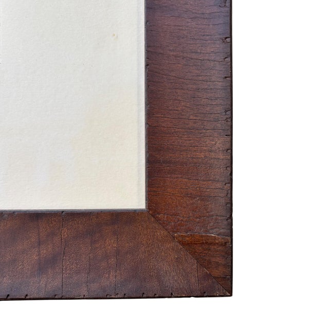 Mid-Century Modern Paul Lauritz Original Watercolor - Rural Landscape With Bare Trees, Early-Mid 20th Century For Sale - Image 3 of 10