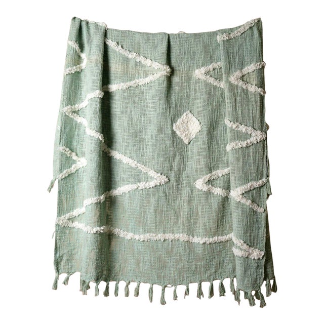 Luxe Loom Embroidered Throw – Elevate Your Dining Experience With Style and Comfort For Sale