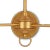 Currey & Company Currey & Company Nottaway Gold Large Wall Sconce For Sale - Image 4 of 5