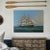 Rustic Vintage Nautical Ship Painting, 1978 — Oil on Masonite Board, 30x40 For Sale - Image 3 of 13