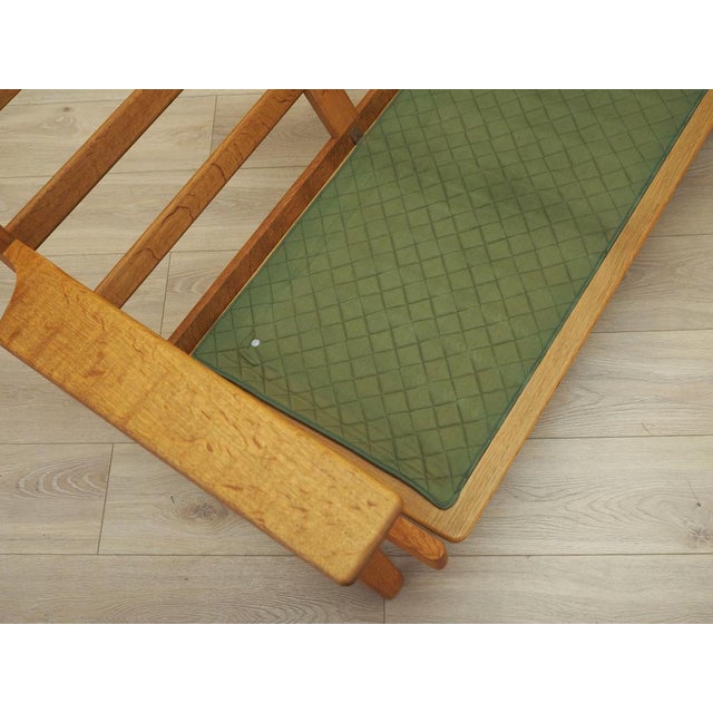 Beige Danish Oak Sofa by Hans J. Wegner for Getama, 1960s For Sale - Image 8 of 18