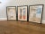 Blue 1970s Mid-Century Modern Set of Original Architectural Drawings Attributed Robert Nicolais 3 Framed For Sale - Image 8 of 11