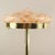 Contemporary Art Deco Brass Table Lamp with Colored Marbled Glass Shade, Vienna, 1930s For Sale - Image 3 of 12