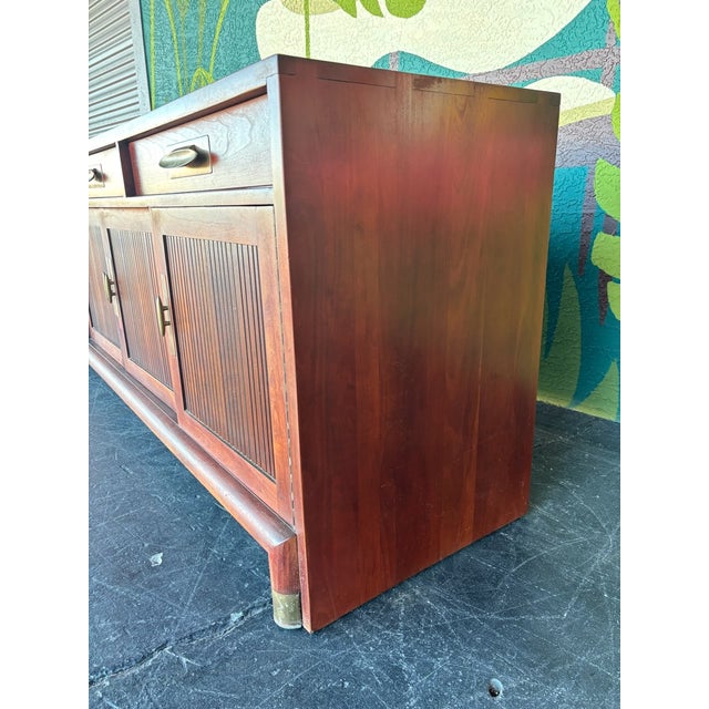 Wood Mid Century Willett Hutch For Sale - Image 7 of 10