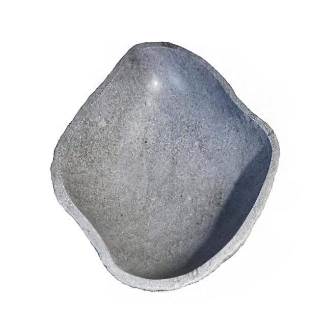 Hand-Carved Stone Basin, Indonesia, Contemporary For Sale - Image 14 of 17