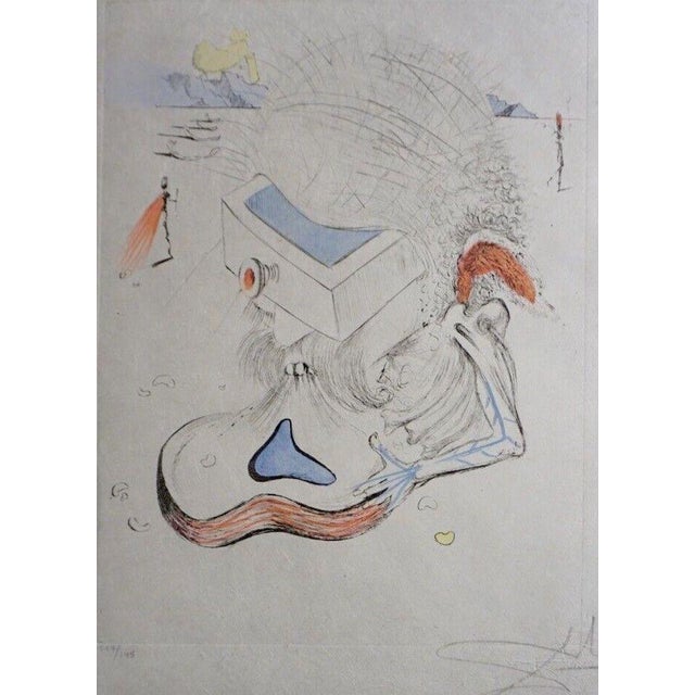 ARTIST: Salvador Dali TITLE: Poems Secrets The Beach at Sete MEDIUM: Etching SIGNED: Hand Signed PUBLISHER: Editions...