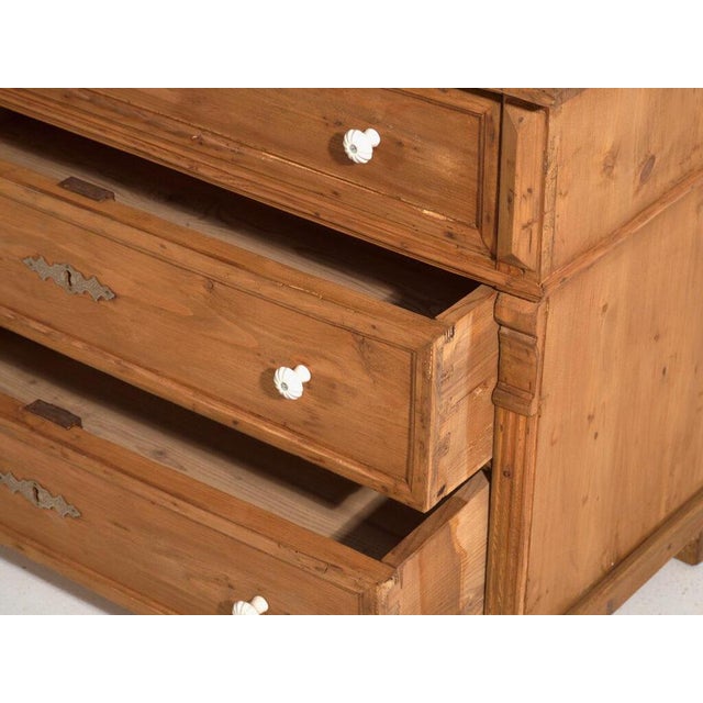 Antique Pine Chest of Drawers For Sale - Image 9 of 12