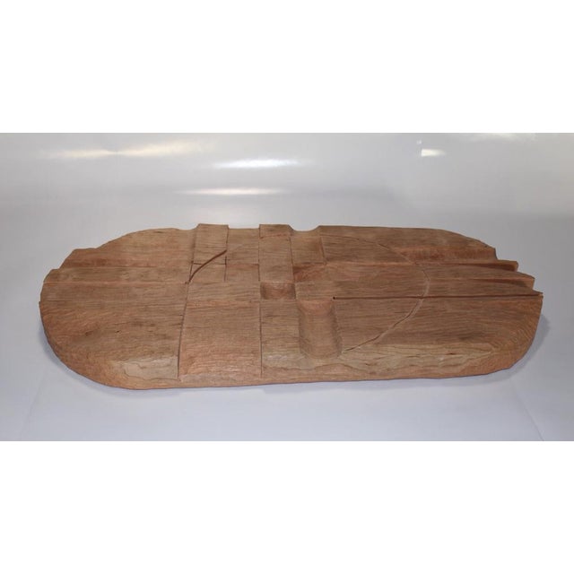 "Futura" tray by Pietro Meccani. Designed in 1988, it is re-proposed by the Meccani company in hand-carved cherry wood....