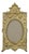 Maitland-Smith Baroque Handmade Antiqued Brass Desktop Photo Picture Frame 10" For Sale