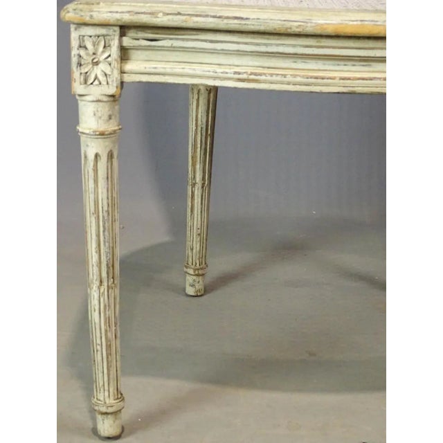 Gustavian (Swedish) 1920s Swedish Gustavian Louis XV Style French White Balloon Back Caned Chairs- Set of 4 For Sale - Image 3 of 12