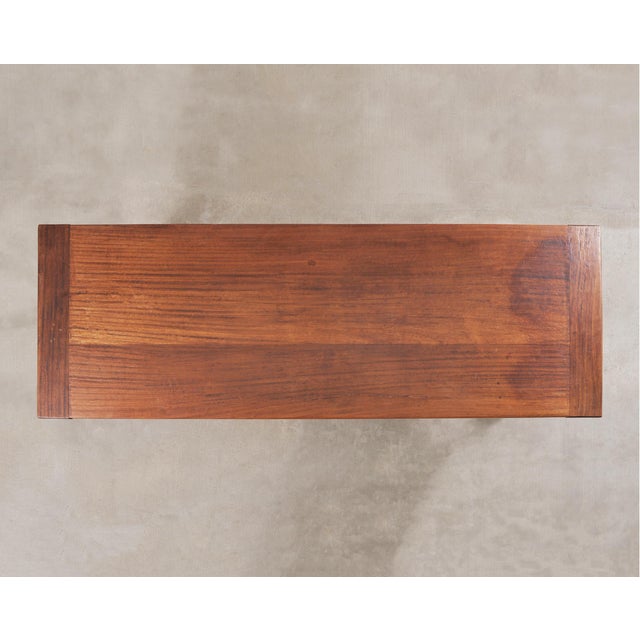 Country French Provincial Mahogany Farmhouse Dining Table 8 Ft For Sale - Image 4 of 18