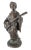 Early 20th Century Japanese Bronze Figure of a Geisha Playing an Instrument For Sale - Image 9 of 9