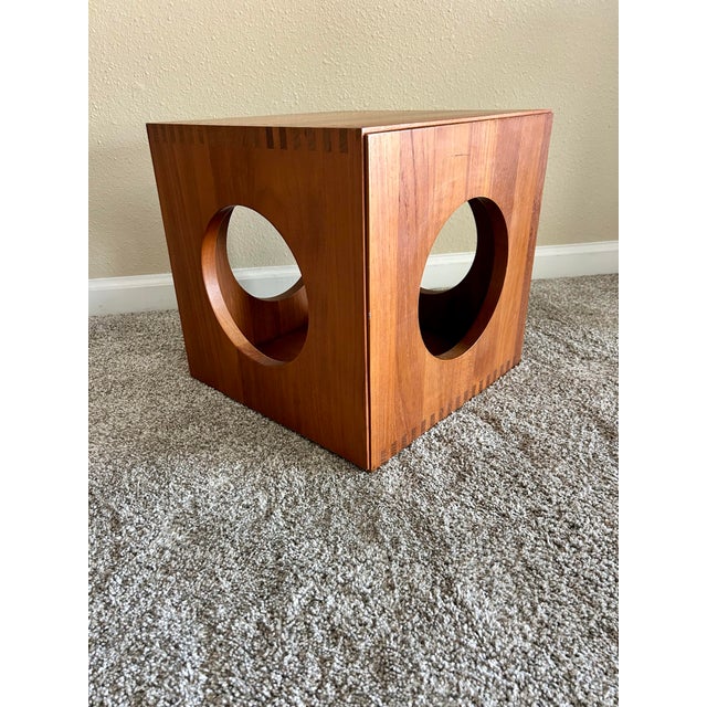 Mid-Century Modern 1970s Jens Quistgaard Cube Nesting Tables for Richard Nissen- A Pair For Sale - Image 3 of 7