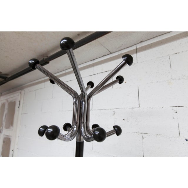 Industrial Coat Rack with Umbrella Stand and Hooks, 1970s For Sale - Image 16 of 17