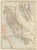 Antique Map of California, The Golden State from Rand McNally, 1899 For Sale - Image 12 of 12