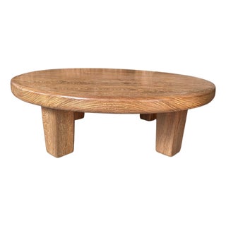 Large Reclaimed Teak Wood Table, Natural Finish, Modern Organic For Sale