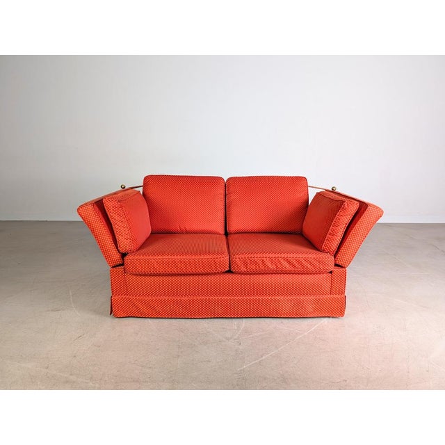 We are offering one of two beautiful vintage sofas from the traditional German manufacturer Himolla for sale. Condition:...