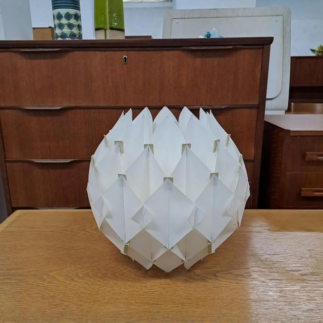 Danish Butterfly Lamp by Lars Schiøler, 1950s, in Very Good conditions. Designed 1950 to 1959 This piece is attributed to...